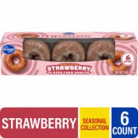 Kroger® Strawberry Glazed Cake Donuts Perspective: Main