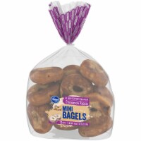 Kroger® Cinnamon Raisin Mini Bagels Perspective: Main