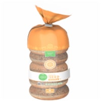 Simple Truth Organic™ Multi-Seed Bagels Perspective: Main