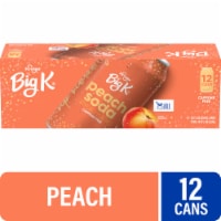 Big K® Peach Caffeine Free Soda Can