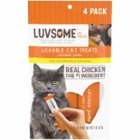 Luvsome® Chicken Purée Lickable Cat Treats Perspective: Main