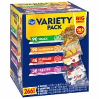Kroger® Food Storage Bags Variety Pack Perspective: Main