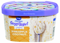 Kroger® Deluxe Pineapple Coconut Frozen Yogurt Perspective: Main
