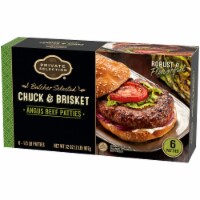 Private Selection™ Chuck & Brisket Angus Beef Patties 6 Count Perspective: Main