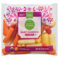 Simple Truth Organic Peeled Rainbow Baby Carrots Bag