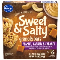 Kroger® Peanut Cashew & Caramel Granola Bars Perspective: Main