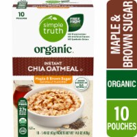 Simple Truth Organic® Maple & Brown Sugar Flavored Instant Chia Oatmeal
