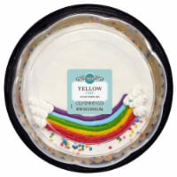 Bakery Fresh Goodness Double Layer Rainbow Yellow Cake Perspective: Main
