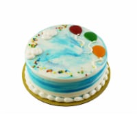 Bakery Fresh Goodness Double Layer Balloon Sky Chocolate Cake Perspective: Main