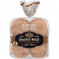 Private Selection™ Cracked Wheat Extra Large Sandwich Buns Perspective: Main