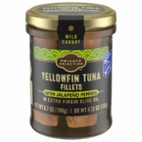 Private Selection™ Yellowfin Tuna Fillets with Jalapeno Peppers in Extra Virgin Olive Oil