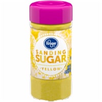 Kroger® Yellow Sanding Sugar Bottle Perspective: Main