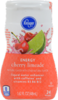 Kroger® Cherry Limeade Energy Liquid Water Enhancer Perspective: Main
