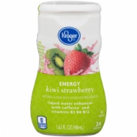 Kroger® Strawberry Kiwi Energy Liquid Water Enhancer Perspective: Main