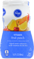Kroger® Fruit Punch Vitamin Liquid Water Enhancer Perspective: Main