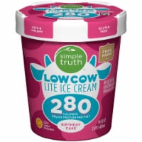 Simple Truth™ Low Cow Birthday Cake Lite Ice Cream Perspective: Main