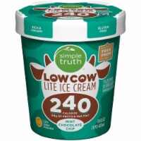 Simple Truth™ Low Cow Lite Mint Chocolate Chip Ice Cream Perspective: Main