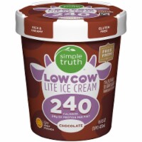 Simple Truth™ Low Cow Lite Chocolate Ice Cream Perspective: Main