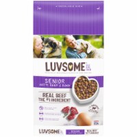 Luvsome® Senior with Beef & Egg Adult Dry Dog Food Perspective: Main