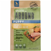 ABOUND® Puppy Dry Dog Food Chicken & Brown Rice Perspective: Main