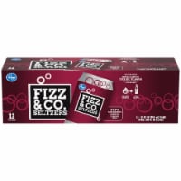 Kroger® Fizz & Co. The Dr. Flavored Seltzer Water Cans Perspective: Main