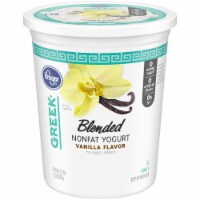 Kroger® Greek Blended Nonfat Vanilla Yogurt Perspective: Main