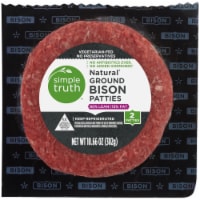 Simple Truth™ Natural 85% Lean Ground Bison Patties