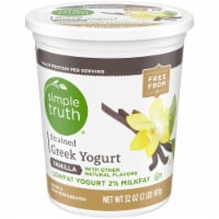 Simple Truth® 2% Low-fat Strained Vanilla Greek Yogurt Perspective: Main