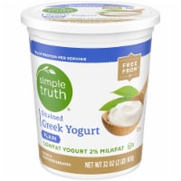 Simple Truth™ 2% Low-fat Strained Plain Greek Yogurt Perspective: Main
