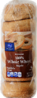 Kroger® 100% Whole Wheat Sliced Bagels Perspective: Main