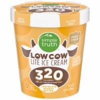 Simple Truth™ Chocolate Peanut Butter Low Cow Lite Ice Cream Perspective: Main