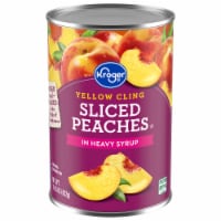 Kroger® Sliced Yellow Cling Peaches in Heavy Syrup