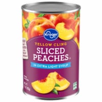 Kroger® Yellow Cling Sliced Peaches in Extra Light Syrup