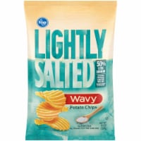 Kroger® Lightly Salted Wavy Potato Chips Perspective: Main
