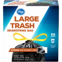 Kroger® Large 30 Gallon Drawstring Trash Bags Perspective: Main