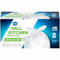 Kroger® Tall 13 Gallon Kitchen Cross Tie Bags Perspective: Main