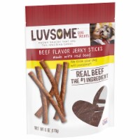 Luvsome® Beef Flavor Jerky Sticks Dog Treats Perspective: Main
