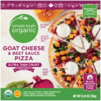 Simple Truth Organic® Goat Cheese & Beet Sauce Ultra-Thin Crust Frozen Pizza