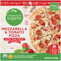 Simple Truth Organic® Ultra-Thin Crust Mozzarella & Tomato Frozen Pizza