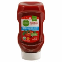 Simple Truth Organic® Reduced Sugar & Sodium Tomato Ketchup Perspective: Main