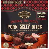 Private Selection™ Original BBQ Recipe Seasoned Pork Belly Bites Perspective: Main