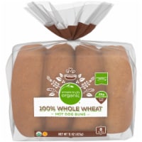 Simple Truth Organic® Whole Wheat Hot Dog Buns Perspective: Main