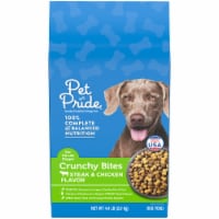 Pet Pride™ Crunchy Bites Steak & Chicken Flavor Dry Dog Food