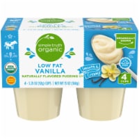 Simple Truth Organic™ Low Fat Vanilla Naturally Flavored Pudding Perspective: Main