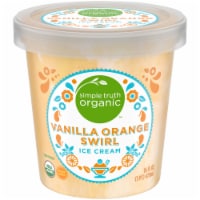 Simple Truth Organic™ Vanilla Orange Swirl Ice Cream Perspective: Main