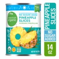 Simple Truth Organic® Canned No Sugar Added Pineapple Slices in 100% Juice
