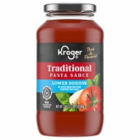 Kroger® Lower Sodium Traditional Pasta Sauce