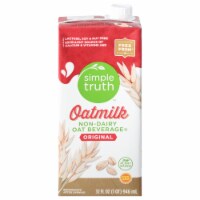 Simple Truth™ Dairy Free Shelf Stable Original Oat Milk Quart Perspective: Main