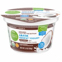 Simple Truth Organic® Fruit on the Bottom Greek Nonfat Yogurt Coconut Perspective: Main