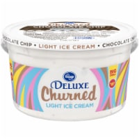 Kroger® Deluxe Churned Chocolate Chip Light Ice Cream Perspective: Main